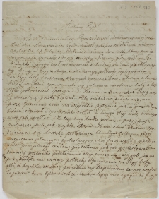 List Jana Działyńskiego do Tytusa Działyńskiego, 01.03.1850