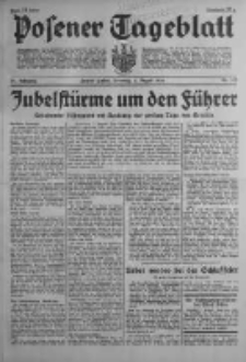 Posener Tageblatt 1938.08.02 Jg.77 Nr173