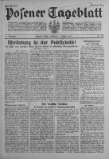 Posener Tageblatt 1938.08.03 Jg.77 Nr174