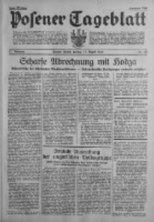 Posener Tageblatt 1938.08.19 Jg.77 Nr187