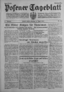 Posener Tageblatt 1938.08.21 Jg.77 Nr189