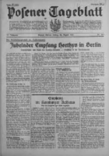 Posener Tageblatt 1938.08.26 Jg.77 Nr193