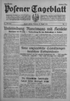 Posener Tageblatt 1938.08.31 Jg.77 Nr197