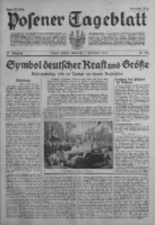 Posener Tageblatt 1938.09.07 Jg.77 Nr203