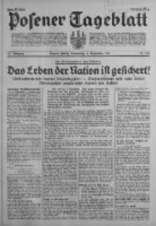 Posener Tageblatt 1938.09.08 Jg.77 Nr204