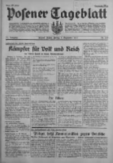Posener Tageblatt 1938.09.09 Jg.77 Nr205