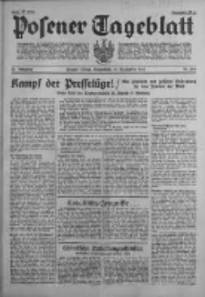 Posener Tageblatt 1938.09.10 Jg.77 Nr206