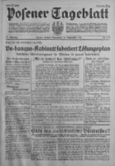 Posener Tageblatt 1938.09.24 Jg.77 Nr218