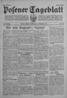 Posener Tageblatt 1938.09.29 Jg.77 Nr222