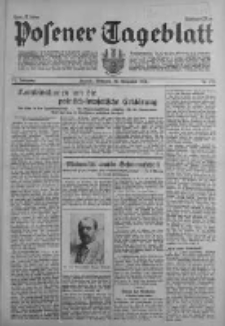 Posener Tageblatt 1938.11.30 Jg.77 Nr273