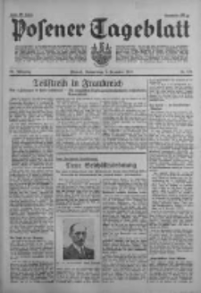Posener Tageblatt 1938.12.01 Jg.77 Nr274