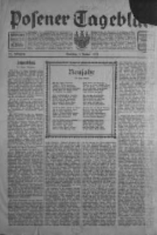 Posener Tageblatt 1933.01.01 Jg.72 Nr1