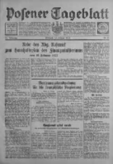 Posener Tageblatt 1933.02.15 Jg.72 Nr37