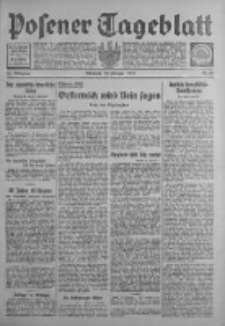 Posener Tageblatt 1933.02.22 Jg.72 Nr43