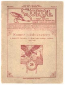 Sok&oacute;ł. Organ Dzielnic Wielkopolskiej i Pomorskiej Związku Sokoł&oacute;w Polskich 1926.04.25 R.35 Nr8