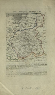 Karta Królestwa Polskiego z r. 1815