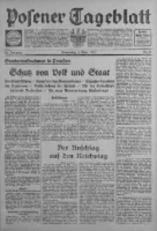 Posener Tageblatt 1933.03.02 Jg.72 Nr50