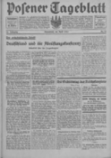 Posener Tageblatt 1933.04.22 Jg.72 Nr92