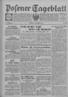 Posener Tageblatt 1933.04.26 Jg.72 Nr95
