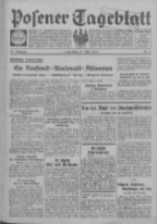 Posener Tageblatt 1933.04.27 Jg.72 Nr96
