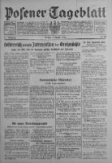 Posener Tageblatt 1933.08.04 Jg.72 Nr176