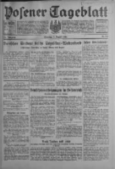 Posener Tageblatt 1933.08.06 Jg.72 Nr178