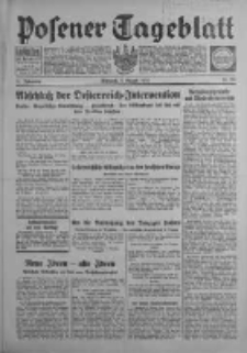 Posener Tageblatt 1933.08.09 Jg.72 Nr180
