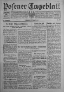 Posener Tageblatt 1933.08.20 Jg.72 Nr189