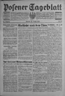 Posener Tageblatt 1933.08.27 Jg.72 Nr195