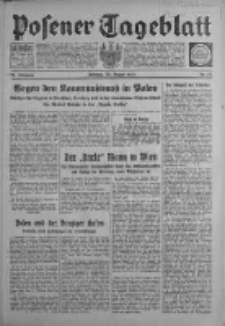 Posener Tageblatt 1933.08.30 Jg.72 Nr197