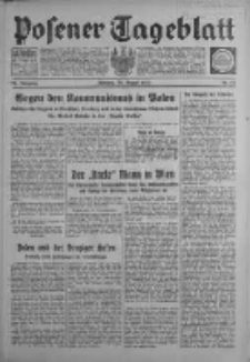 Posener Tageblatt 1933.08.30 Jg.72 Nr197