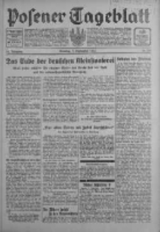 Posener Tageblatt 1933.09.03 Jg.72 Nr201
