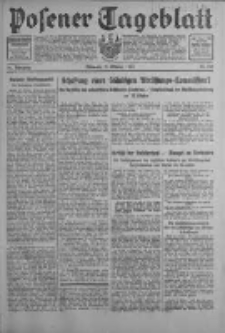 Posener Tageblatt 1933.10.11 Jg.72 Nr233
