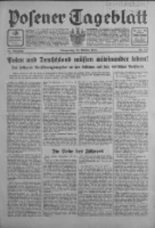 Posener Tageblatt 1933.10.26 Jg.72 Nr246