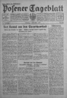 Posener Tageblatt 1933.11.05 Jg.72 Nr254