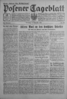 Posener Tageblatt 1933.11.12 Jg.72 Nr260