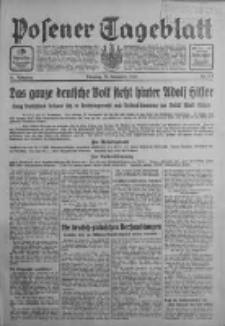 Posener Tageblatt 1933.11.14 Jg.72 Nr261