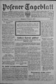 Posener Tageblatt 1933.11.25 Jg.72 Nr271
