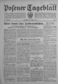 Posener Tageblatt 1934.01.27 Jg.73 Nr21