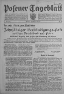 Posener Tageblatt 1934.01.28 Jg.73 Nr22