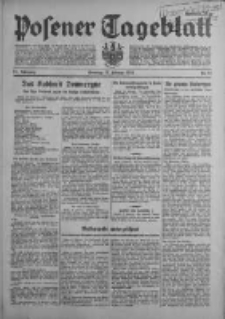 Posener Tageblatt 1934.02.11 Jg.73 Nr33