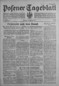 Posener Tageblatt 1934.02.18 Jg.73 Nr39