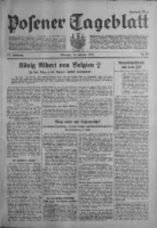 Posener Tageblatt 1934.02.20 Jg.73 Nr40