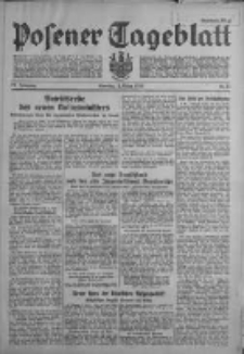 Posener Tageblatt 1934.03.04 Jg.73 Nr51