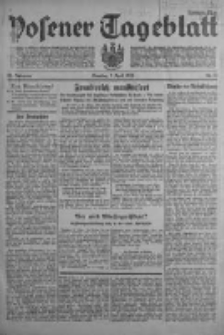 Posener Tageblatt 1934.04.01 Jg.73 Nr73