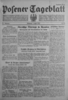 Posener Tageblatt 1934.04.04 Jg.73 Nr74