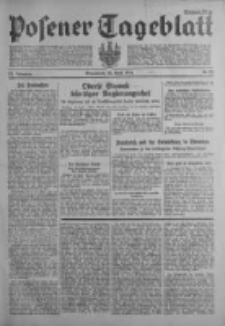 Posener Tageblatt 1934.04.14 Jg.73 Nr83
