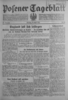 Posener Tageblatt 1934.04.15 Jg.73 Nr84
