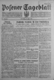 Posener Tageblatt 1934.04.19 Jg.73 Nr87
