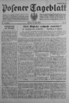 Posener Tageblatt 1934.04.20 Jg.73 Nr88